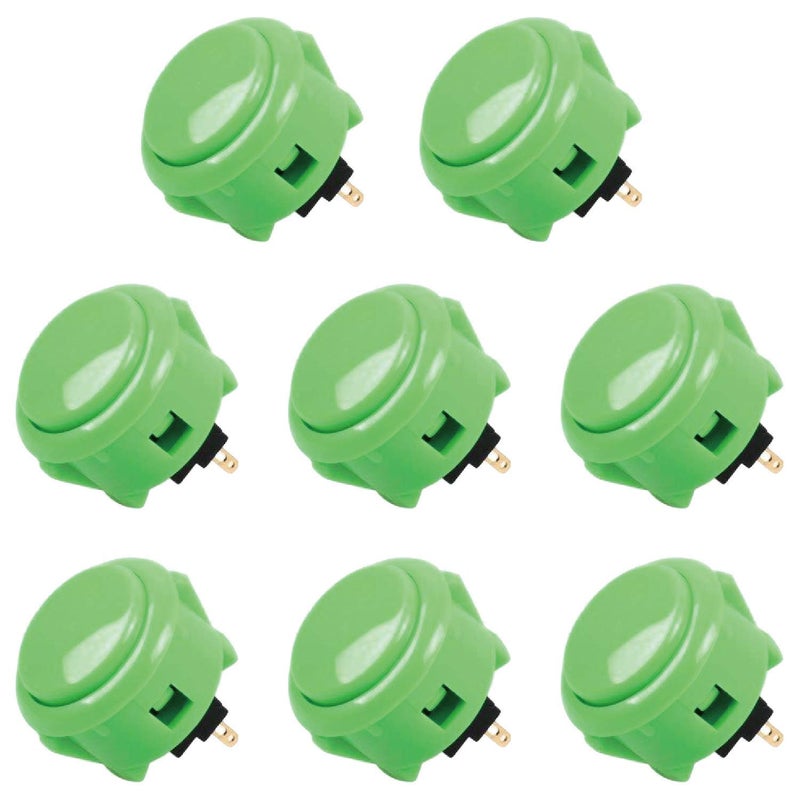 Sanwa JLF-TP-8YT Joystick + Sanwa 8 pcs OBSF-30 Push Button Bundle Kit Color : Green - for Arcade Game 4 & 8 Way Adjustable, Compatible with Catz Mad SF4 Tournament Joystick S@NWA - Image 3